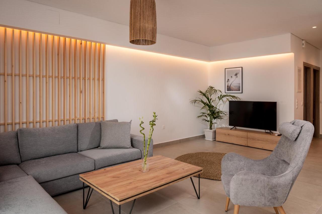 Thyme Sea View Apartments By 8Essentially Soúda Ngoại thất bức ảnh