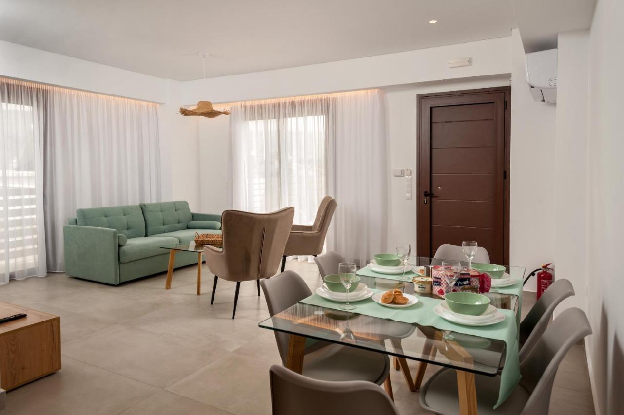 Thyme Sea View Apartments By 8Essentially Soúda Ngoại thất bức ảnh