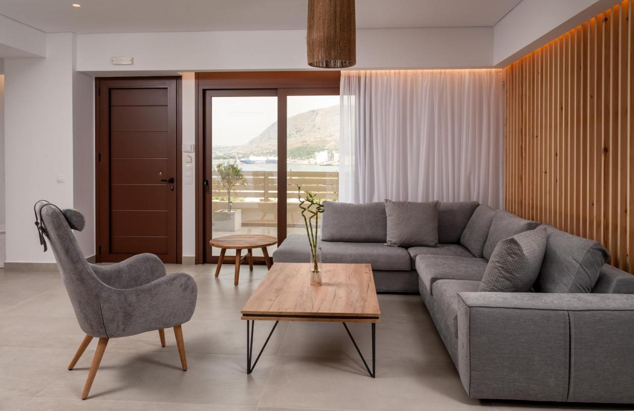 Thyme Sea View Apartments By 8Essentially Soúda Ngoại thất bức ảnh