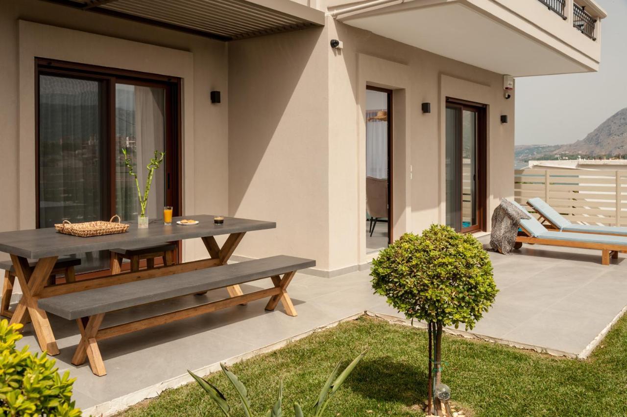 Thyme Sea View Apartments By 8Essentially Soúda Ngoại thất bức ảnh