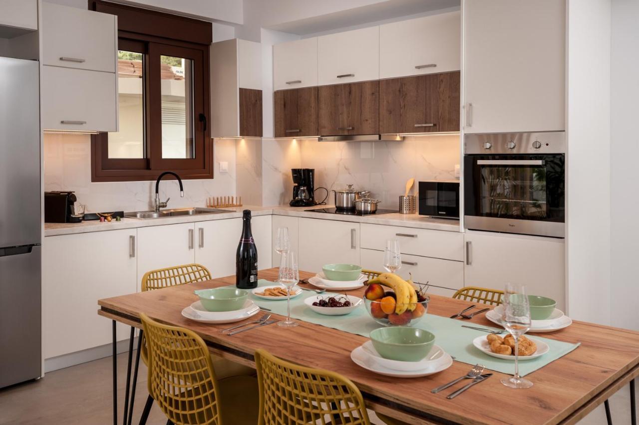 Thyme Sea View Apartments By 8Essentially Soúda Ngoại thất bức ảnh